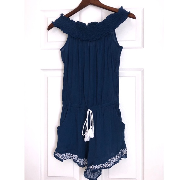 Lucky Brand Stitch In Time Romper - Picture 4 of 8
